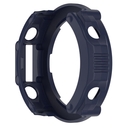 For Amazfit T-Rex Ultra Armor Hollow Watch Protective Case(Midnight Blue) - Watch Cases by buy2fix | Online Shopping UK | buy2fix