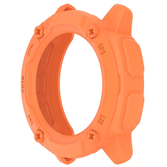 For Garmin Instinct 2X Armor Hollow Watch Protective Case(Orange) by buy2fix
