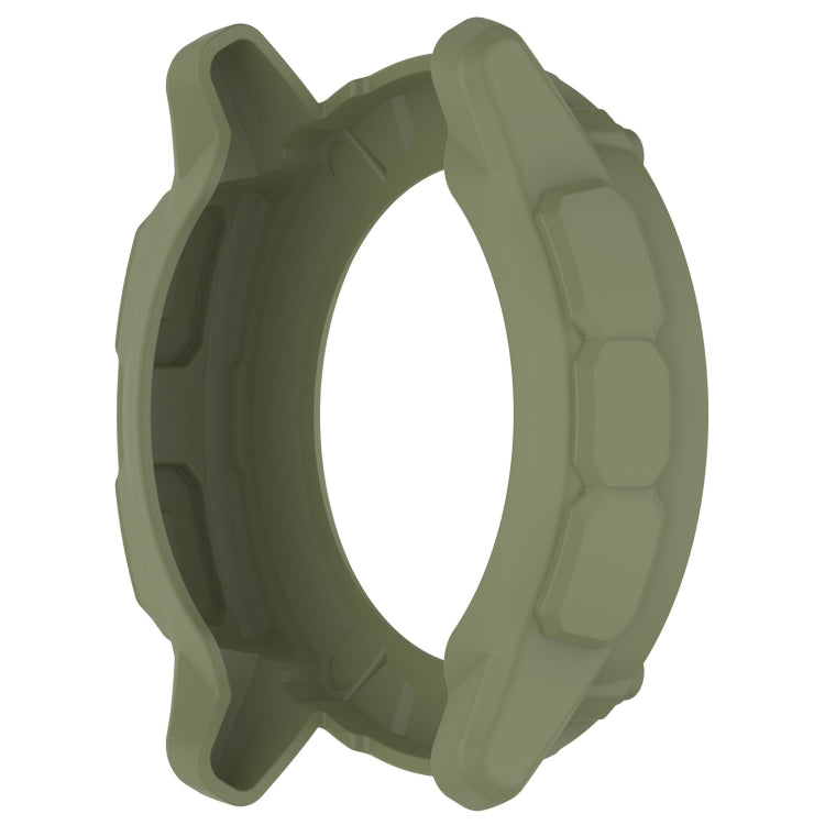 For Garmin Instinct 2X Armor Hollow Watch Protective Case(Green) by buy2fix