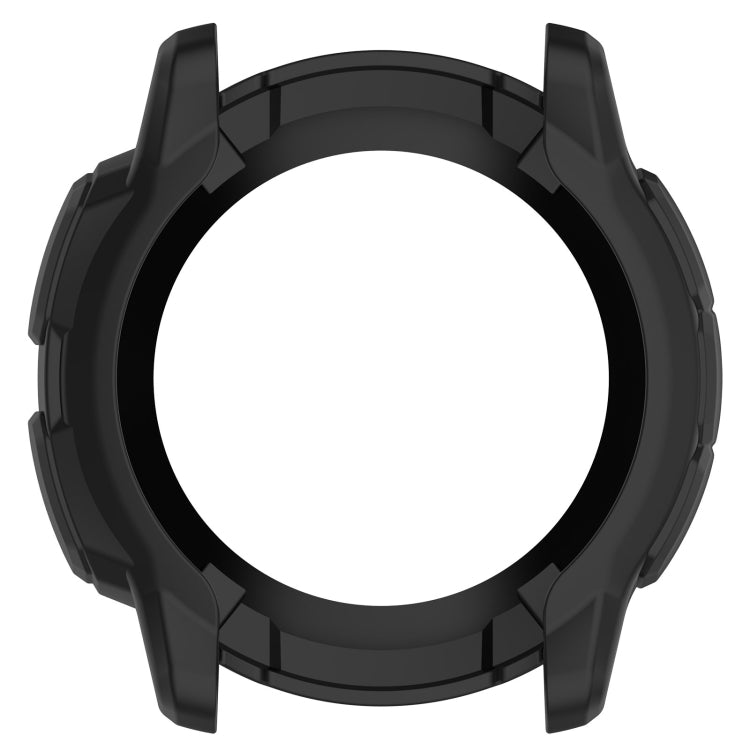 For Garmin Instinct 2X Armor Hollow Watch Protective Case(Black) by buy2fix