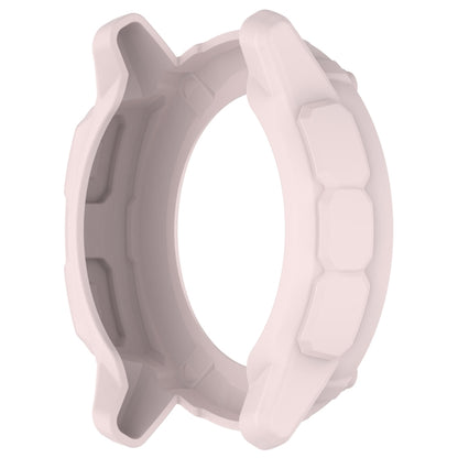 For Garmin Instinct 2X Armor Hollow Watch Protective Case(Light Pink) by buy2fix