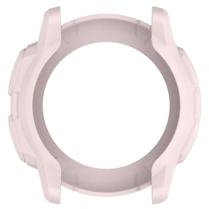 For Garmin Instinct 2X Armor Hollow Watch Protective Case(Light Pink) by buy2fix