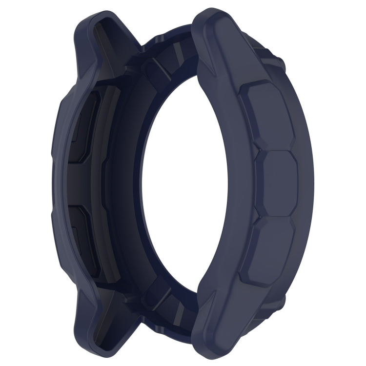 For Garmin Instinct 2X Armor Hollow Watch Protective Case(Midnight Blue) by buy2fix