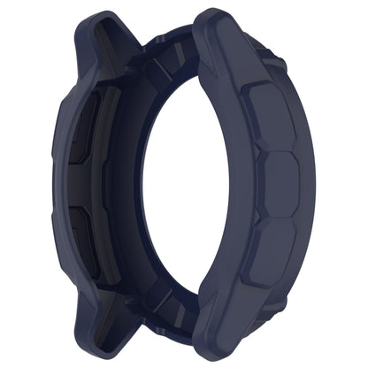 For Garmin Instinct 2X Armor Hollow Watch Protective Case(Midnight Blue) by buy2fix
