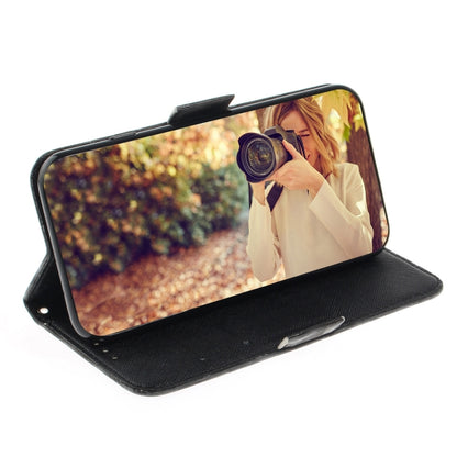 For iPhone 16 Plus 3D Colored Horizontal Flip Leather Phone Case(Hug Cat) - iPhone 16 Plus Cases by buy2fix | Online Shopping UK | buy2fix