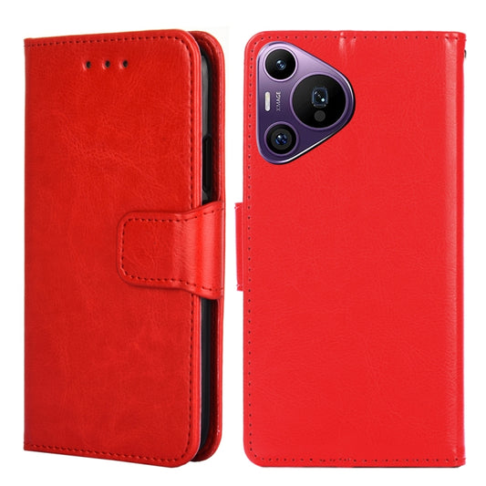 For Huawei Pura 70 Pro / 70 Pro+ 5G Crystal Texture Leather Phone Case(Red) by buy2fix