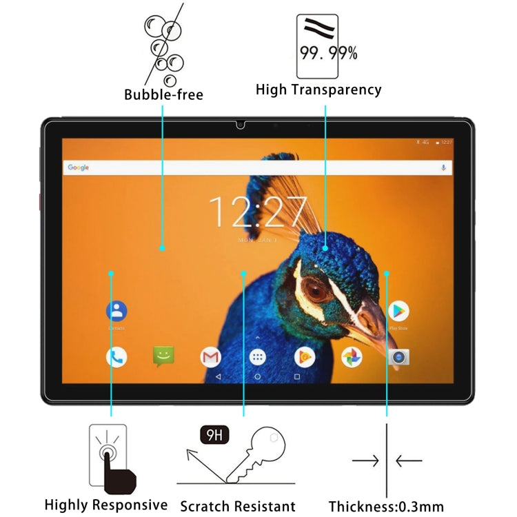 For CHUWI SurPad 2pcs 9H 0.3mm Explosion-proof Tempered Glass Film - Others by buy2fix | Online Shopping UK | buy2fix