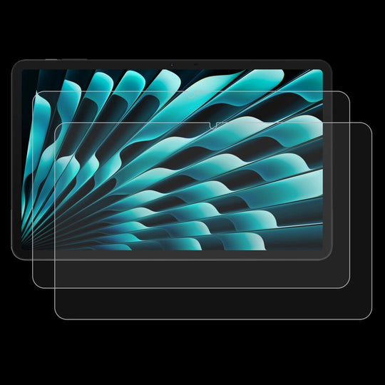For Doogee Tab G6 Pro / T40 Pro 12 inch 2pcs 9H 0.3mm Explosion-proof Tempered Glass Film