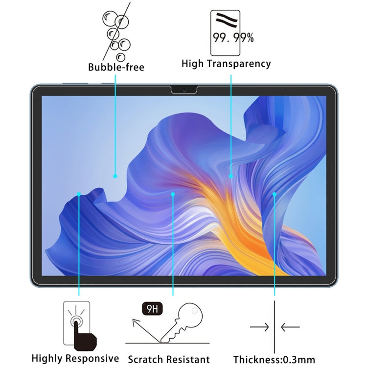 For Honor Pad Z5 10.1 9H 0.3mm Explosion-proof Tempered Glass Film - Others by buy2fix | Online Shopping UK | buy2fix