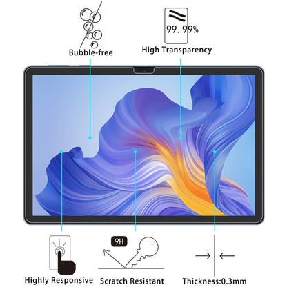 For Honor Pad Z5 10.1 9H 0.3mm Explosion-proof Tempered Glass Film - Others by buy2fix | Online Shopping UK | buy2fix