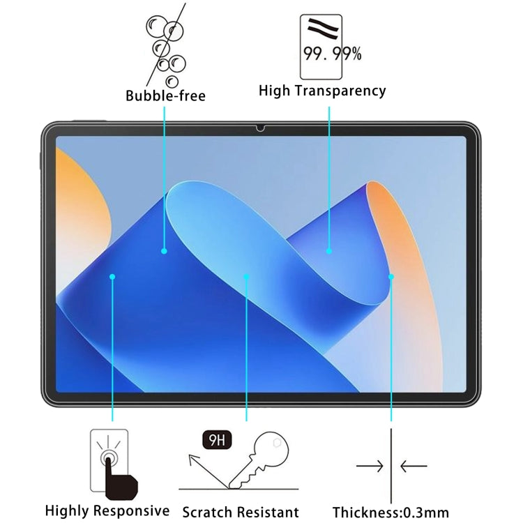 For Huawei MatePad 11 SE 2024 / 11 2023 2pcs 9H 0.3mm Explosion-proof Tempered Glass Film - For Huawei MediaPad by buy2fix | Online Shopping UK | buy2fix