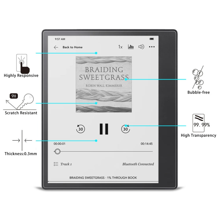 For Kobo Elipsa 2E 2pcs 9H 0.3mm Explosion-proof Tempered Glass Film - Others by buy2fix | Online Shopping UK | buy2fix