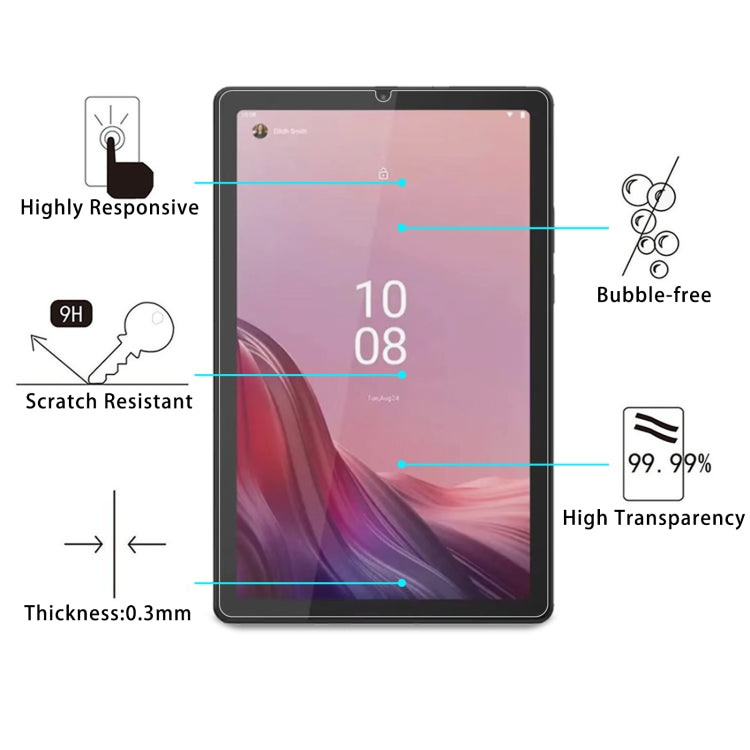 For Lenovo Qitian K9 2pcs 9H 0.3mm Explosion-proof Tempered Glass Film - Others by buy2fix | Online Shopping UK | buy2fix