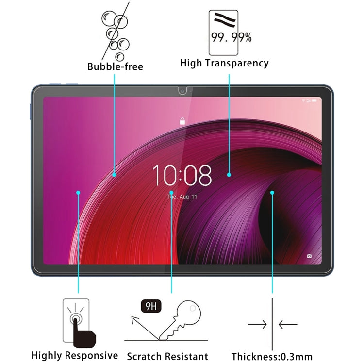 For Lenovo Tab M10 5G 2pcs 9H 0.3mm Explosion-proof Tempered Glass Film - Others by buy2fix | Online Shopping UK | buy2fix