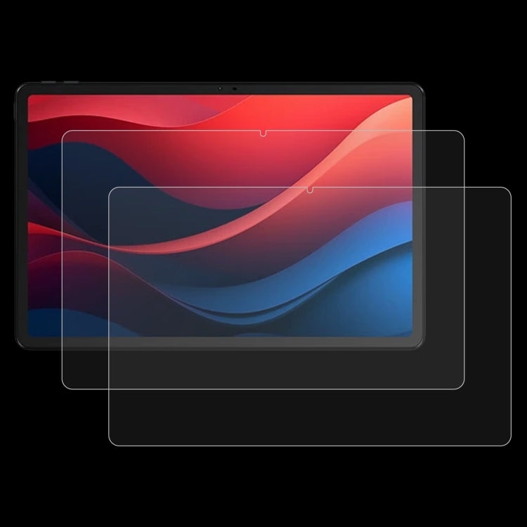 For Lenovo Xiaoxin 11 2024 2pcs 9H 0.3mm Explosion-proof Tempered Glass Film by buy2fix