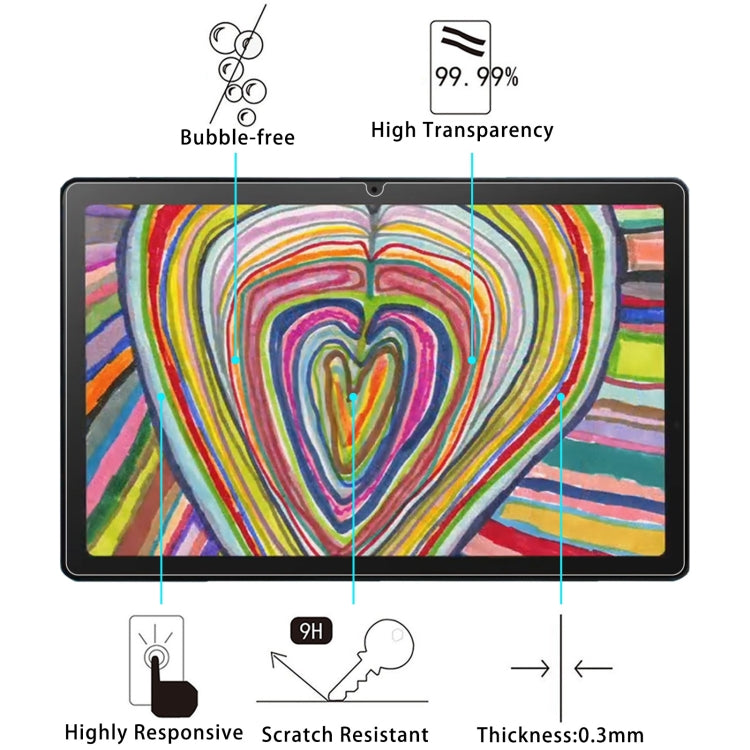 For LG Ultra Tab 9H 0.3mm Explosion-proof Tempered Glass Film - For LG Pad by buy2fix | Online Shopping UK | buy2fix
