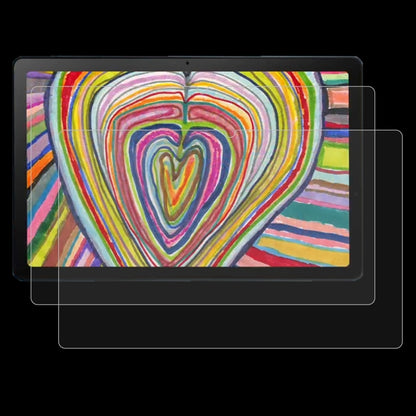 For LG Ultra Tab 2pcs 9H 0.3mm Explosion-proof Tempered Glass Film - For LG Pad by buy2fix | Online Shopping UK | buy2fix