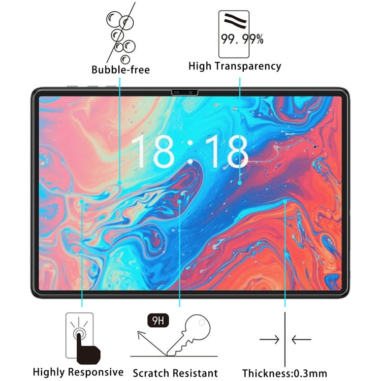 For N-One N Pad S 10.1 2pcs 9H 0.3mm Explosion-proof Tempered Glass Film - Others by buy2fix | Online Shopping UK | buy2fix