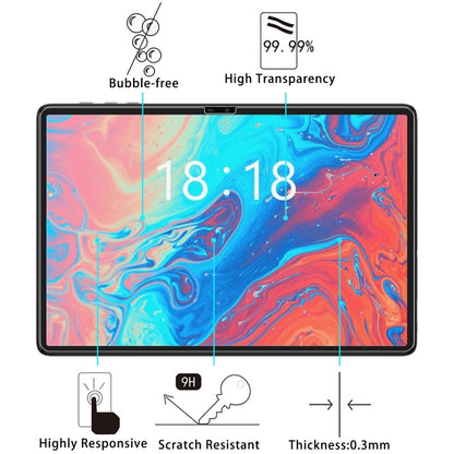 For N-One N Pad S 10.1 2pcs 9H 0.3mm Explosion-proof Tempered Glass Film - Others by buy2fix | Online Shopping UK | buy2fix