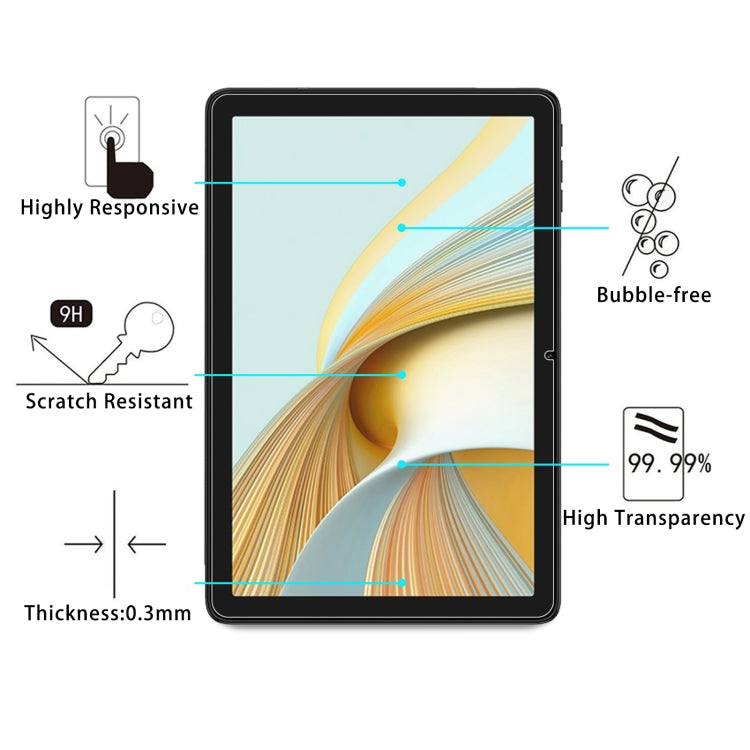 For Umidigi G3 Tab 9H 0.3mm Explosion-proof Tempered Glass Film - Others by buy2fix | Online Shopping UK | buy2fix