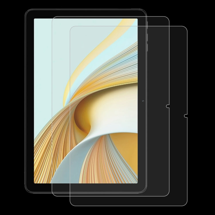 For Umidigi G3 Tab 2pcs 9H 0.3mm Explosion-proof Tempered Glass Film - Others by buy2fix | Online Shopping UK | buy2fix