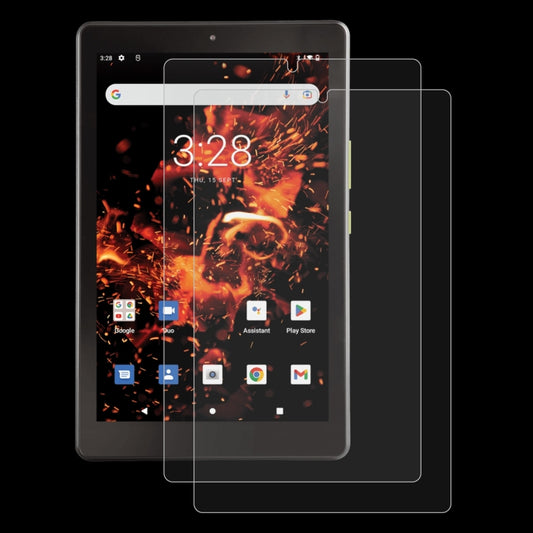 For Orbic TAB8 4G 2pcs 9H 0.3mm Explosion-proof Tempered Glass Film - Others by buy2fix | Online Shopping UK | buy2fix