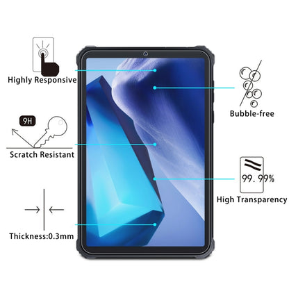 For Oukitel RT3 / RT3 Pro / RT3 Plus 9H 0.3mm Explosion-proof Tempered Glass Film - Others by buy2fix | Online Shopping UK | buy2fix