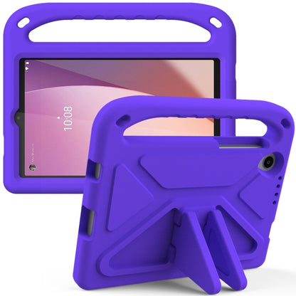 For Lenovo Tab M8 4th / 3th / 2th Gen Handle Portable EVA Shockproof Tablet Case(Purple) - Lenovo by buy2fix | Online Shopping UK | buy2fix