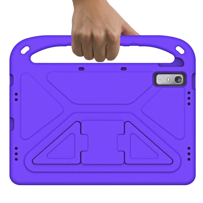 For Lenovo Pad Pro 2021 TB-J716F Handle Portable EVA Shockproof Tablet Case(Purple) - Lenovo by buy2fix | Online Shopping UK | buy2fix