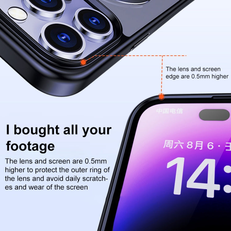 For iPhone 13 Pro Multifunctional MagSafe Holder Phone Case(Black) - iPhone 13 Pro Cases by buy2fix | Online Shopping UK | buy2fix