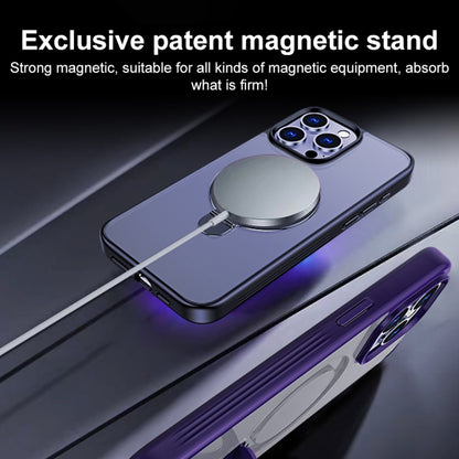 For iPhone 13 Pro Multifunctional MagSafe Holder Phone Case(Black) - iPhone 13 Pro Cases by buy2fix | Online Shopping UK | buy2fix