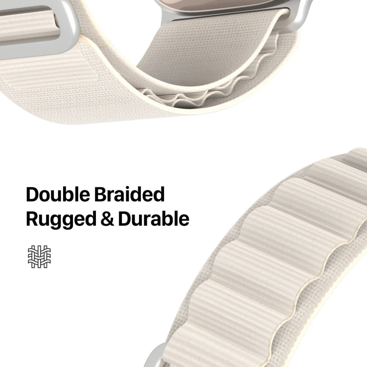For Apple Watch Series 6 40mm DUX DUCIS GS Series Nylon Loop Watch Band(Starlight) by DUX DUCIS