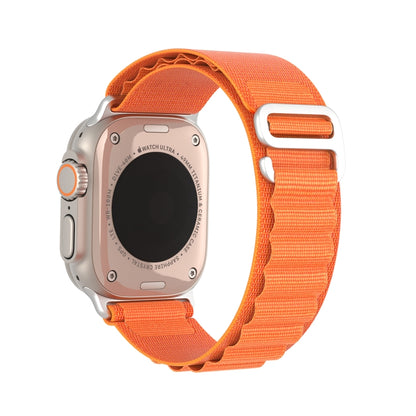 For Apple Watch Series 6 44mm DUX DUCIS GS Series Nylon Loop Watch Band(Orange) by DUX DUCIS