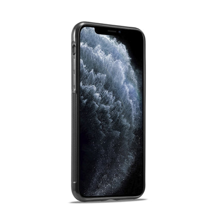 For iPhone 11 Pro Max LC.IMEEKE 3 in 1 Carbon Fiber Texture Shockproof Phone Case(Black) - iPhone 11 Pro Max Cases by LC.IMEEKE | Online Shopping UK | buy2fix