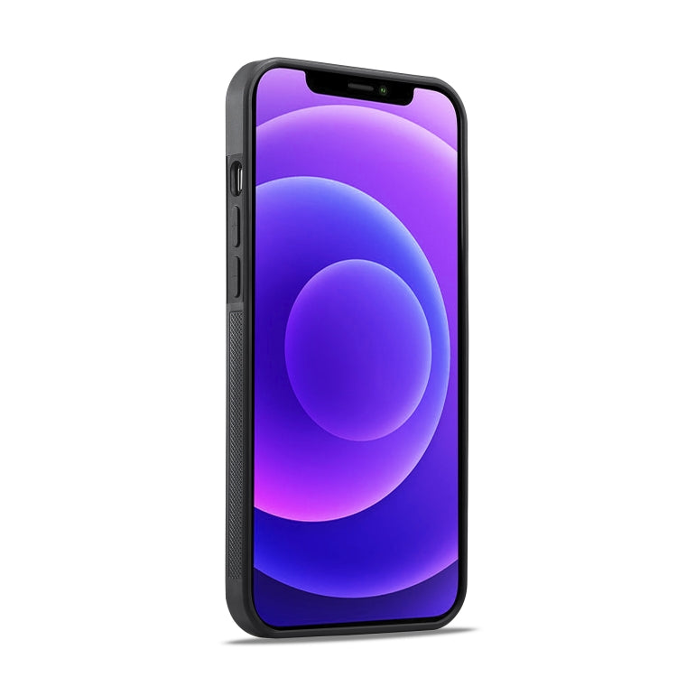 For iPhone 12 Pro LC.IMEEKE 3 in 1 Carbon Fiber Texture Shockproof Phone Case(Black) - iPhone 12 / 12 Pro Cases by LC.IMEEKE | Online Shopping UK | buy2fix