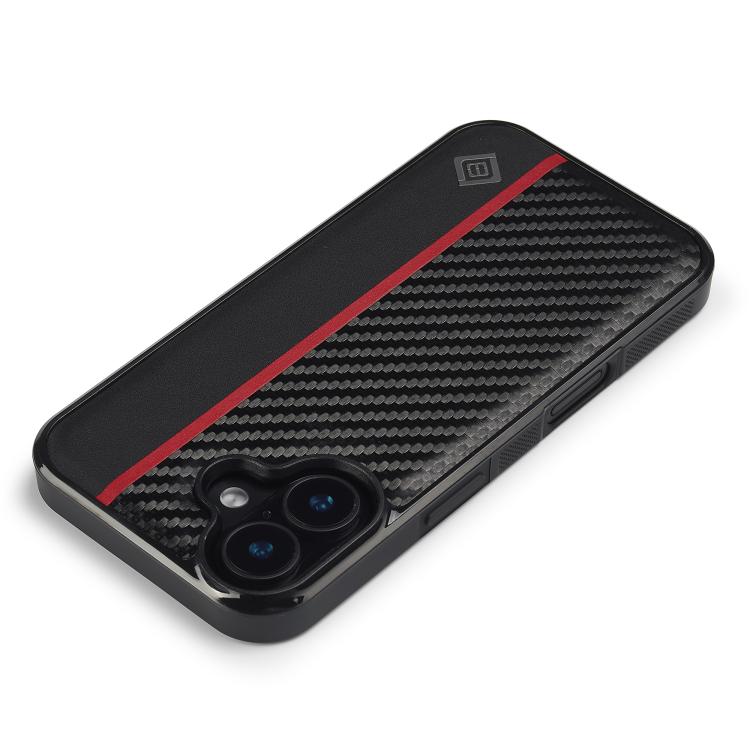 For iPhone 17 LC.IMEEKE 3 in 1 Carbon Fiber Texture Shockproof Phone Case(Black) - iPhone 17 Cases by LC.IMEEKE | Online Shopping UK | buy2fix
