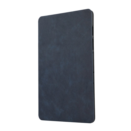 For Samsung Galaxy Tab S10 FE / S9 FE / S9 TPU Flip Tablet Protective Leather Case(Dark Blue) by buy2fix