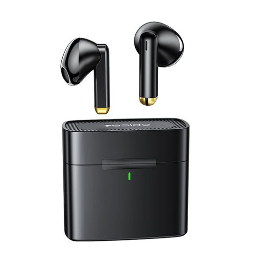 Yesido TWS15 Square True Wireless Bluetooth Noise Reduction Earphone(Black) - Bluetooth Earphone by Yesido | Online Shopping UK | buy2fix
