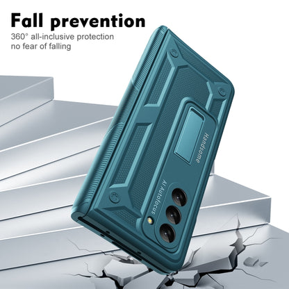 For Samsung Galaxy Z Fold5 integrated Shockproof Phone Case with Hinge(Green) - Galaxy Z Fold5 Cases by buy2fix | Online Shopping UK | buy2fix