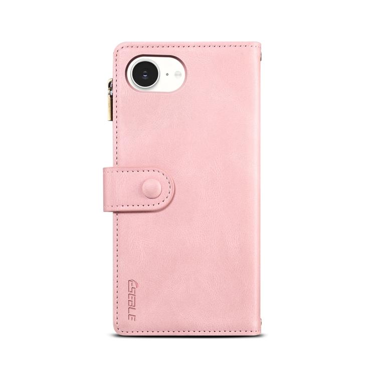 For iPhone 16e ESEBLE Retro Frosted RFID Flip Leather Phone Case(Rose Gold) - iPhone 16e Cases by ESEBLE | Online Shopping UK | buy2fix