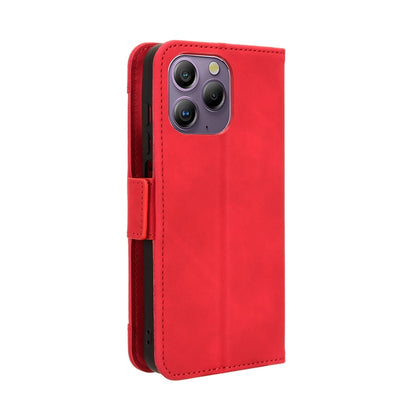 For Blackview A96 Skin Feel Calf Texture Card Slots Leather Phone Case(Red) by buy2fix