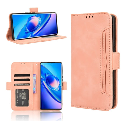 For Blackview A200 Pro Skin Feel Calf Texture Card Slots Leather Phone Case(Pink) by buy2fix