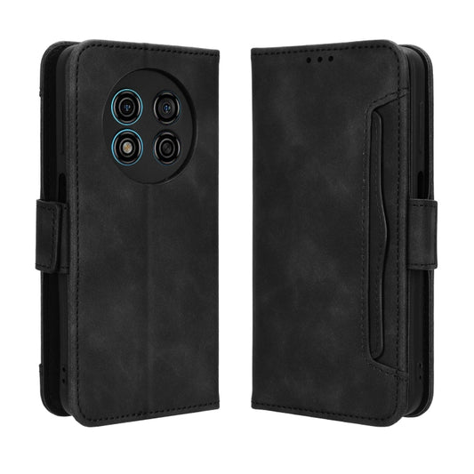 For Ulefone Note 15 Skin Feel Calf Texture Card Slots Leather Phone Case(Black) by buy2fix