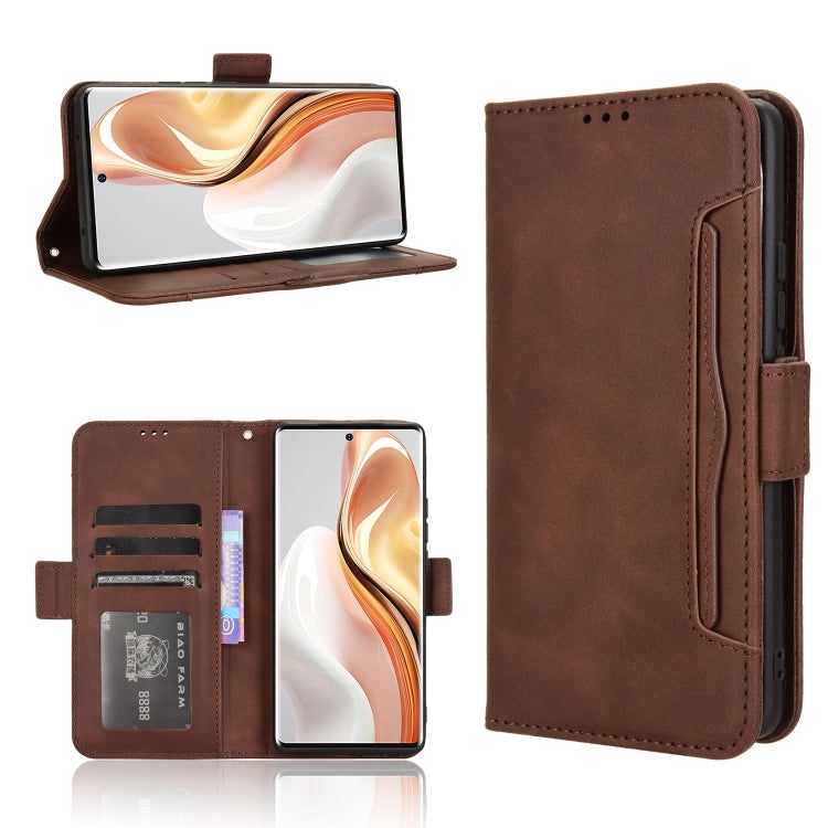 For Ulefone Note 17 Pro Skin Feel Calf Texture Card Slots Leather Phone Case(Brown) by buy2fix