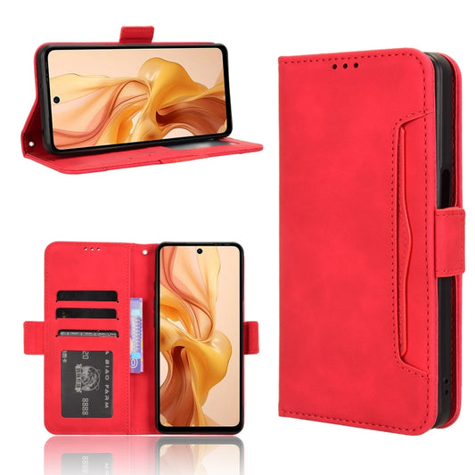 For Ulefone Note 18 Ultra Skin Feel Calf Texture Card Slots Leather Phone Case(Red) by buy2fix