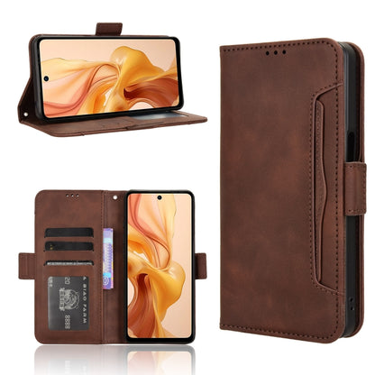 For Ulefone Note 18 Ultra Skin Feel Calf Texture Card Slots Leather Phone Case(Brown) by buy2fix