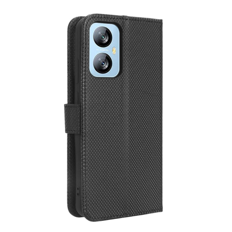 For Blackview A52 / A52 Pro Diamond Texture Leather Phone Case(Black) - More Brand by buy2fix | Online Shopping UK | buy2fix