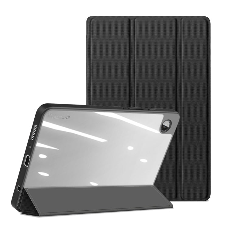 For Samsung Galaxy Tab A9 DUX DUCIS TOBY Series Antiskid Leather Tablet Case with Sleep / Wake-up Function(Black) - Galaxy Tab A9 by DUX DUCIS | Online Shopping UK | buy2fix