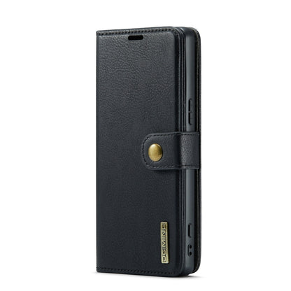 For Sony Xperia 1 V DG.MING Crazy Horse Texture Detachable Magnetic Leather Phone Case(Black) by DG.MING