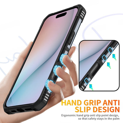 For iPhone 16 Pro Max Ring Holder Phone Case(Grey) - iPhone 16 Pro Max Cases by buy2fix | Online Shopping UK | buy2fix